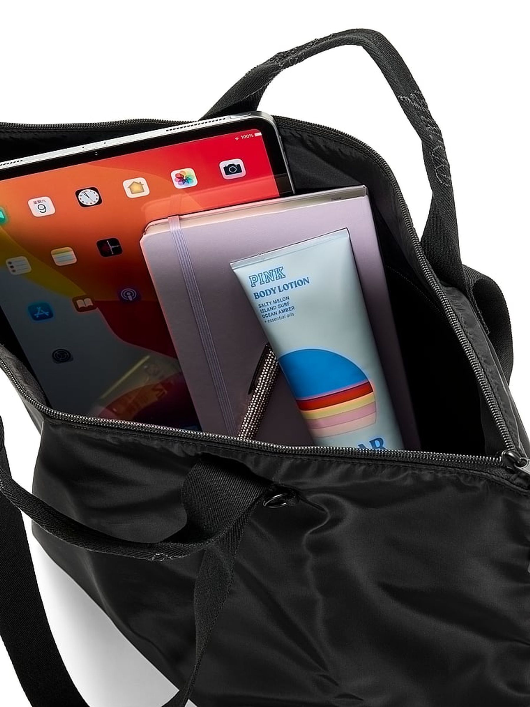 Black Nylon Tote - Image 4 of 4