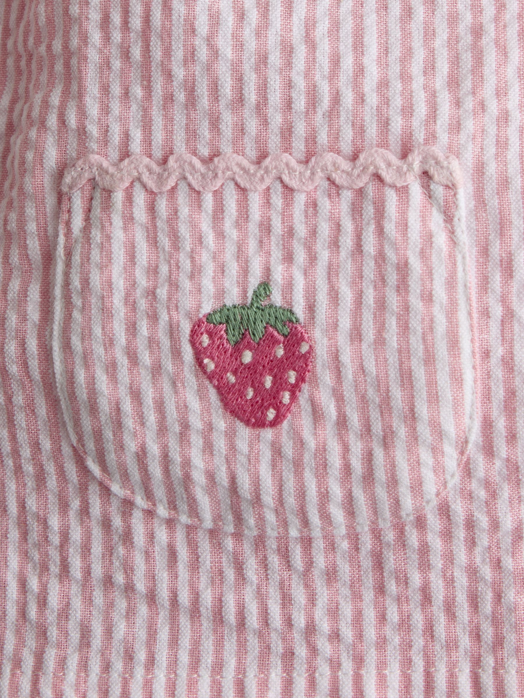 Pink Strawberry Woven Pyjamas - Image 6 of 6
