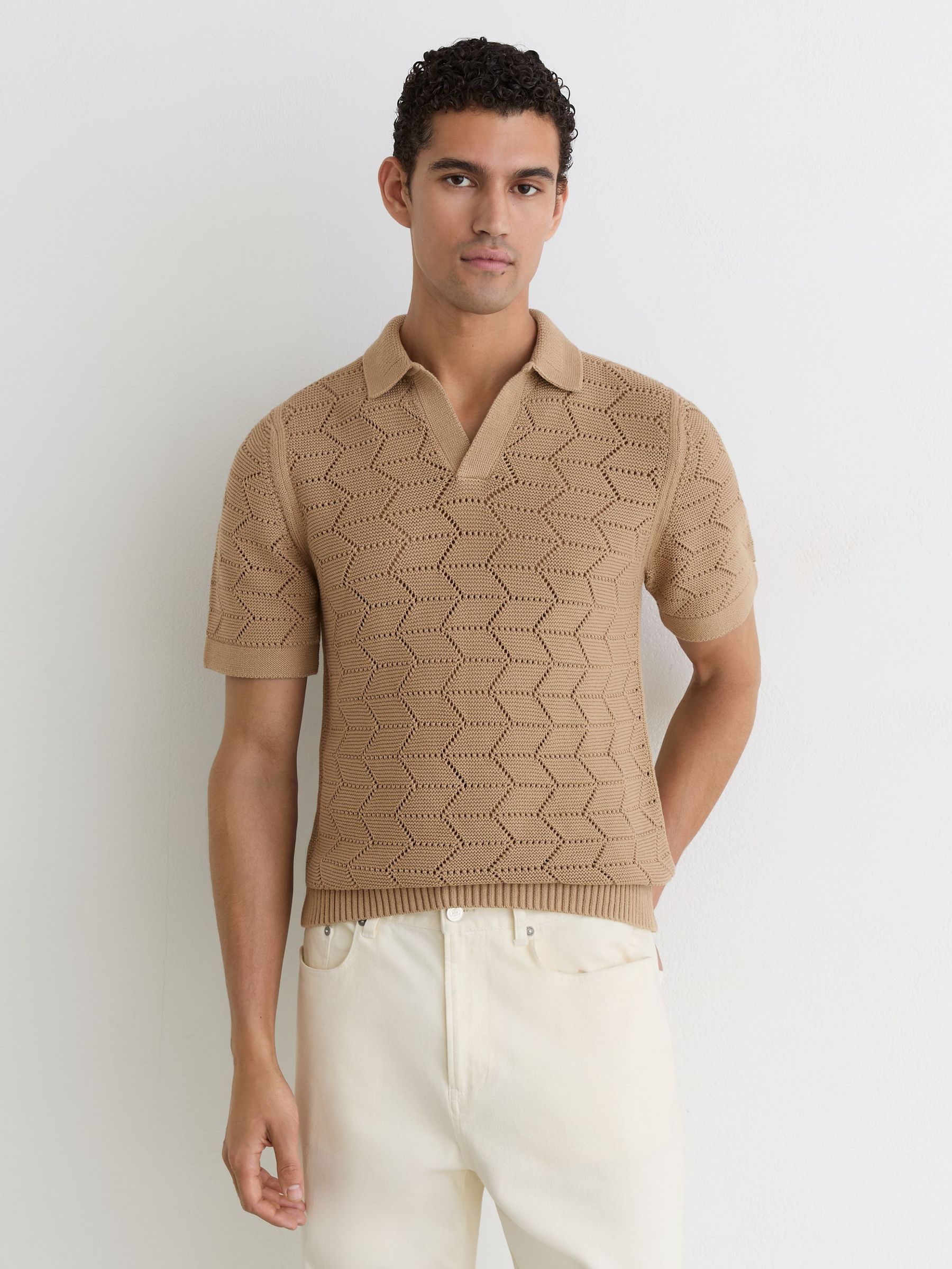 Shirt in Camel - Image 1 sur 6 Shirt in Camel - Image 1 sur 6