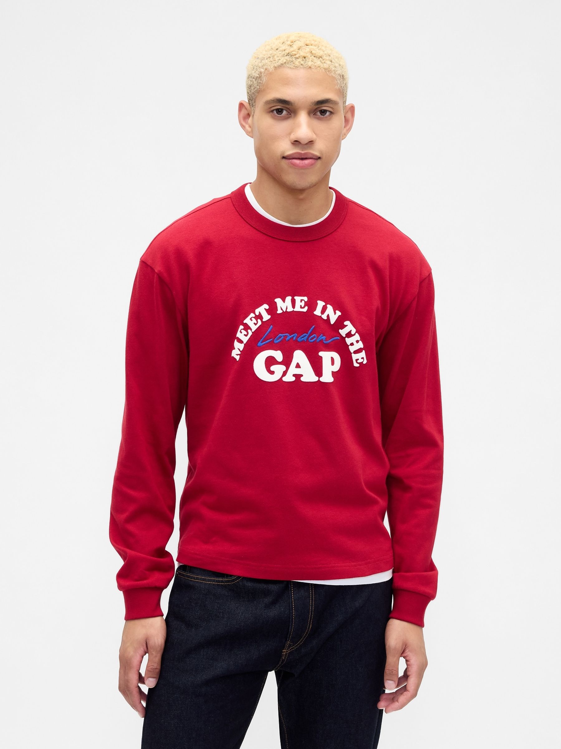 Red London Logo T-Shirt - Image 1 of 1