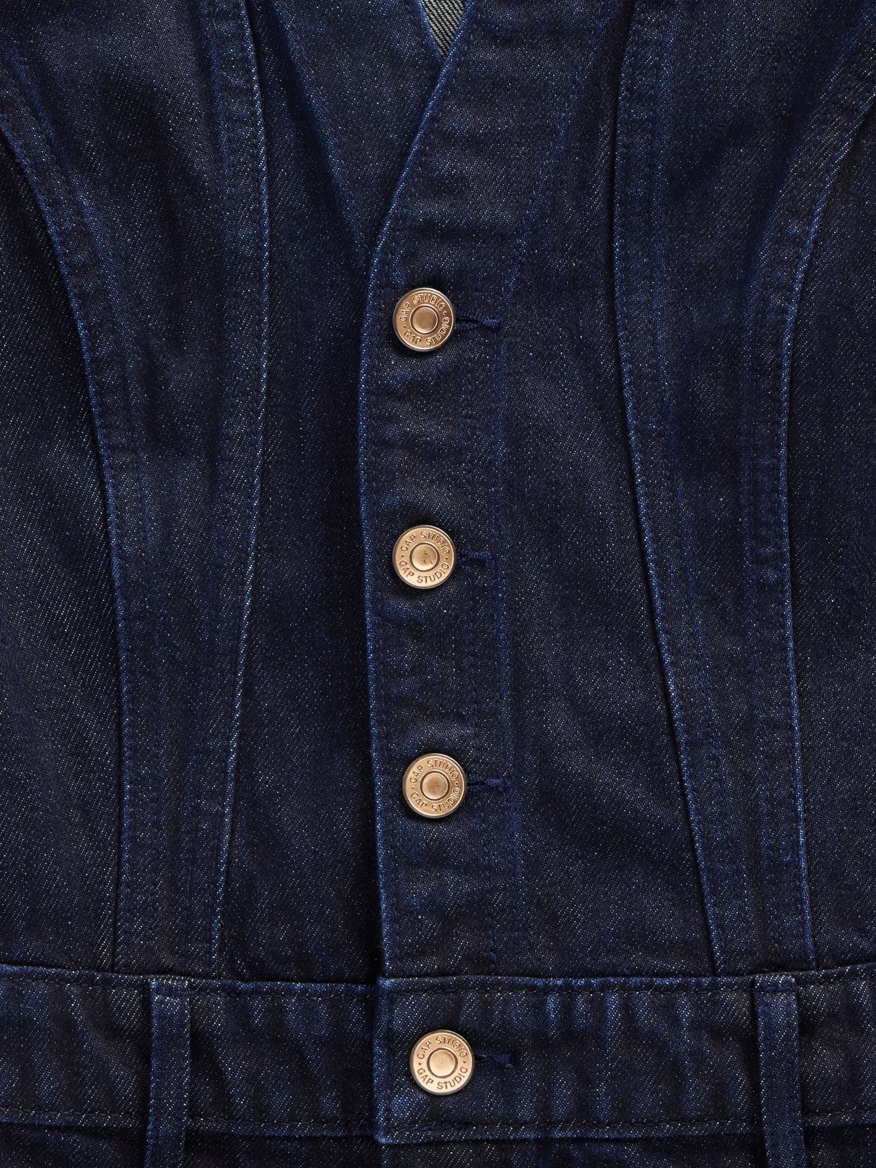 GapStudio Blue Denim Jumpsuit - Image 5 of 5
