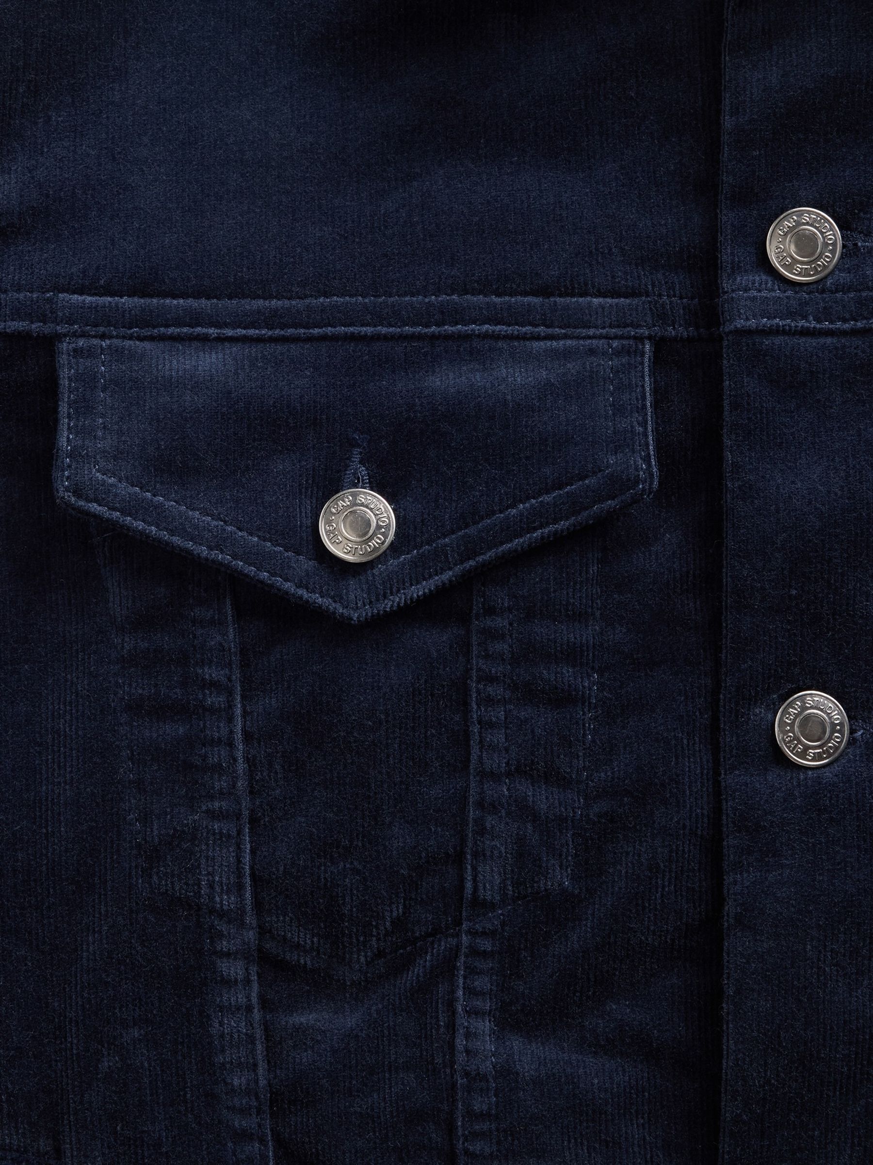 GapStudio Blue Icon Corduroy Jacket - Image 5 of 6