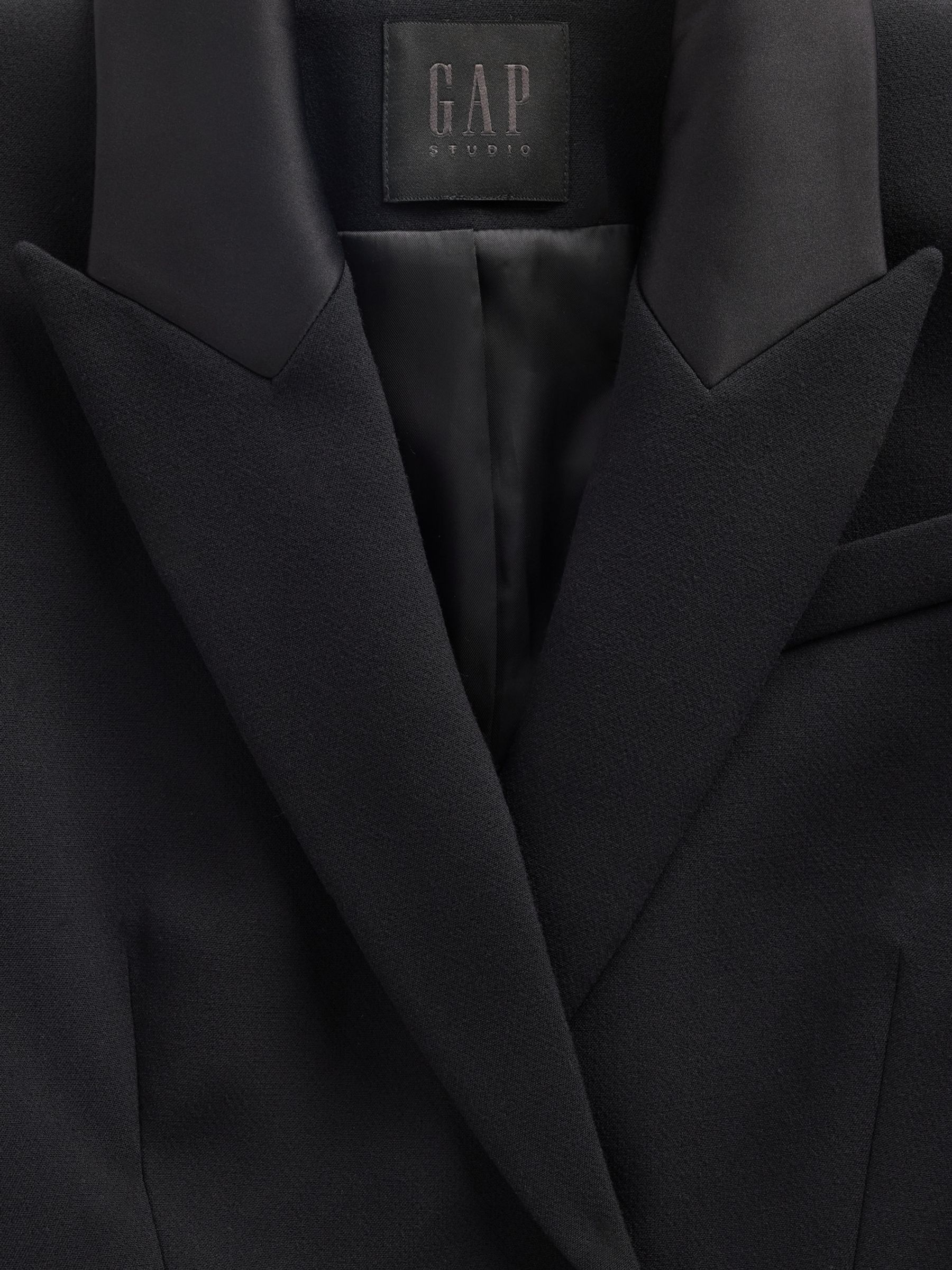 GapStudio Black Tailored Blazer Dress - Image 4 of 4 GapStudio Black Tailored Blazer Dress - Image 4 of 4
