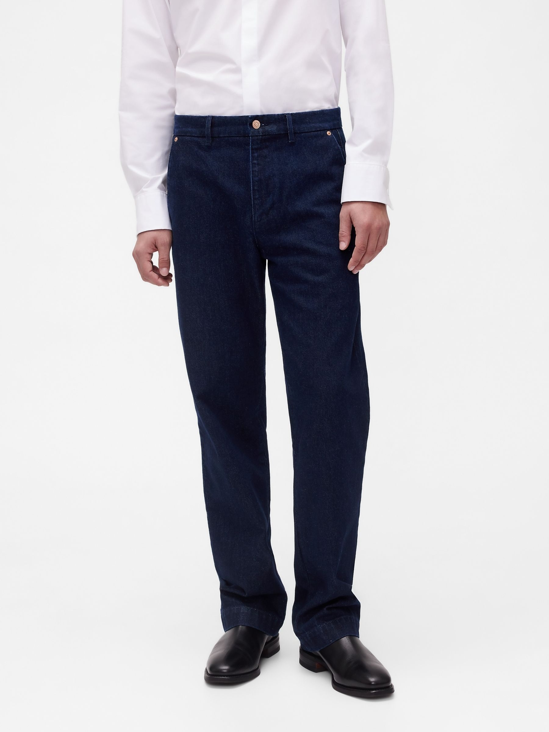 GapStudio Blue 90s Loose Jeans - Image 1 of 6