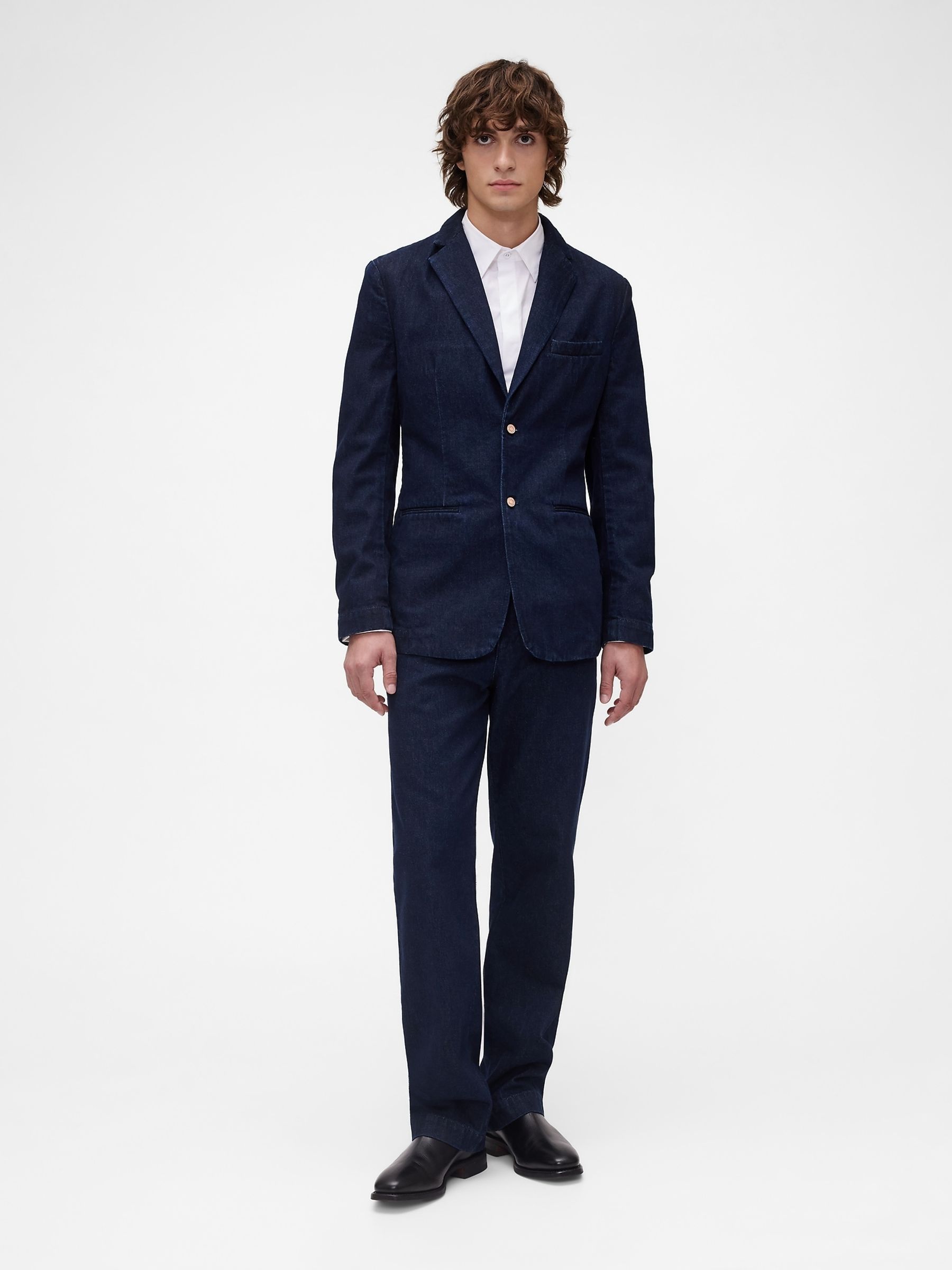 GapStudio Blue 90s Loose Jeans - Image 5 of 6