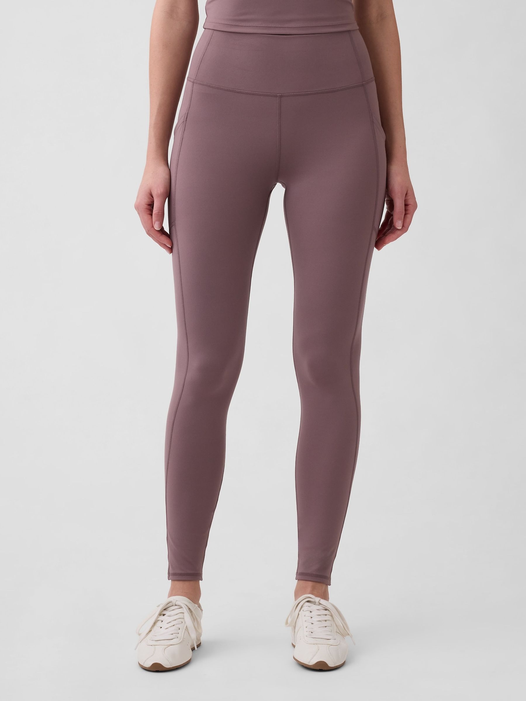 Brown Sky High Studio Pocket Leggings - Image 1 of 5