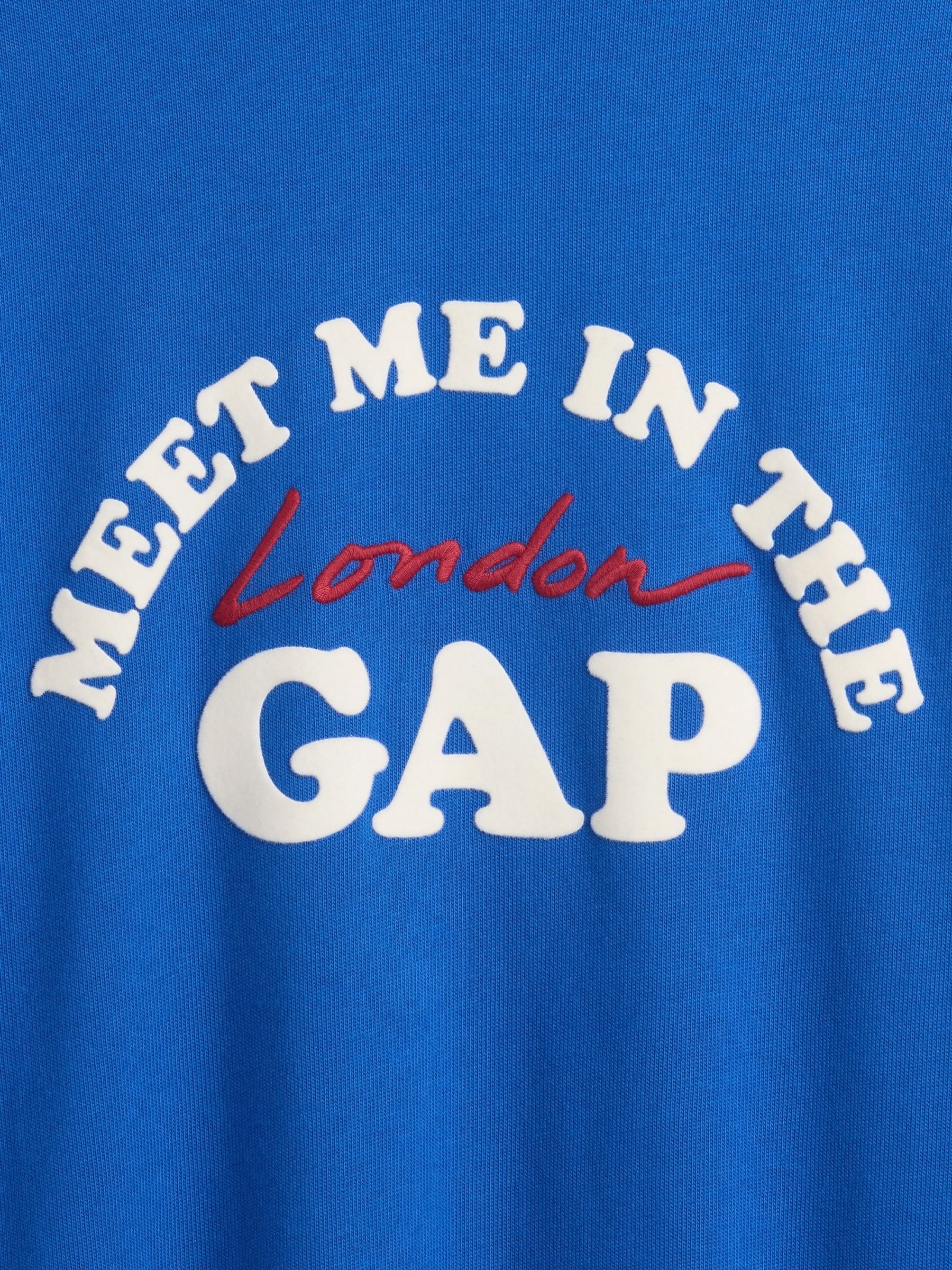 Blue London Logo T-Shirt - Image 4 of 4