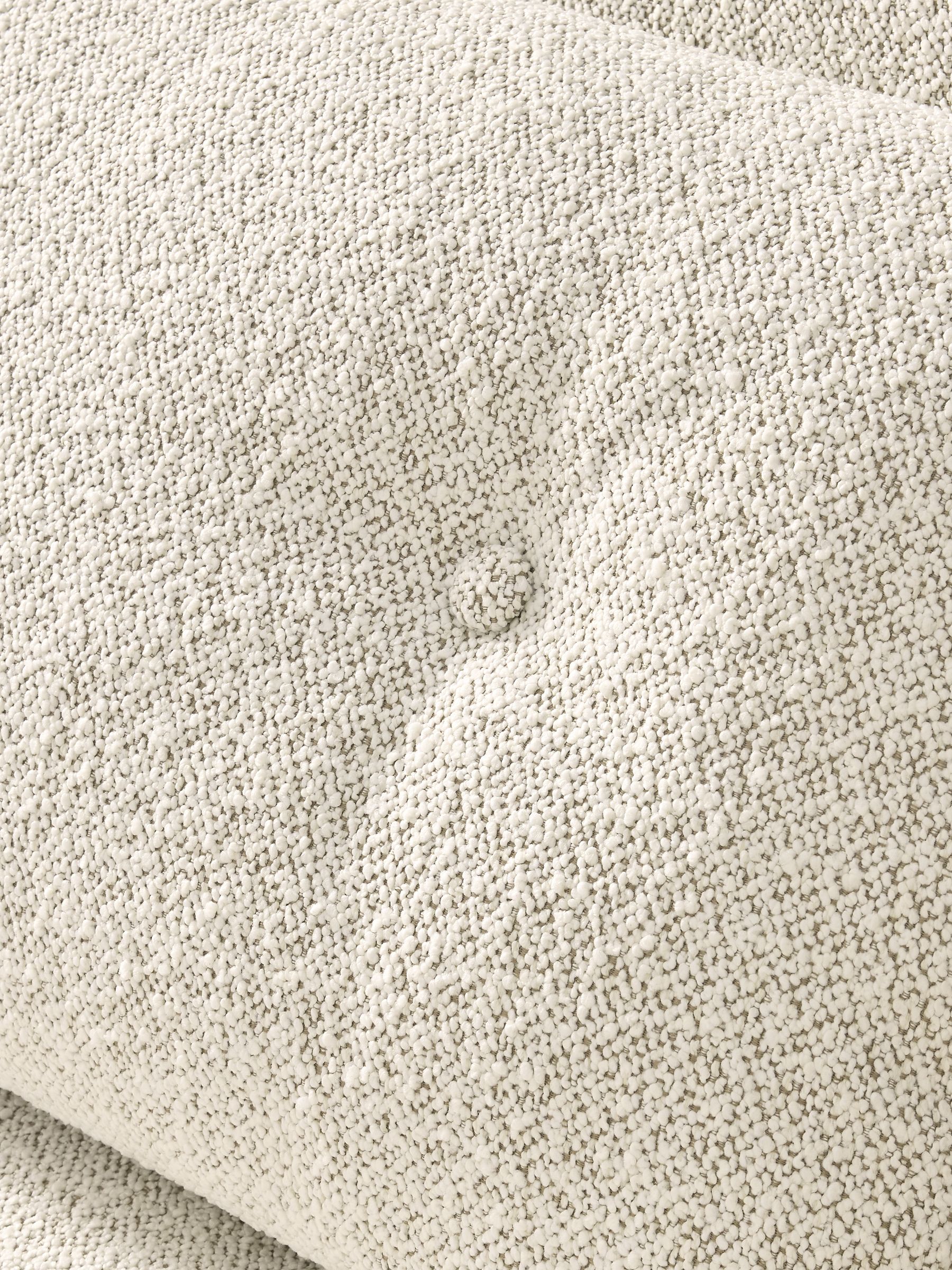 Haru 4 Seater Sofa Bed in Off White Natural Pax Boucle - Image 4 of 6