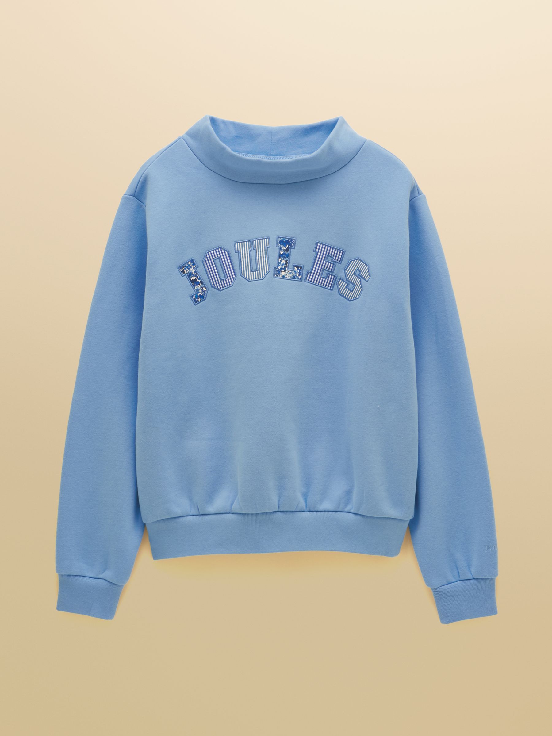 Blue Joules Patchwork Cotton Blend Wide Neck Sweatshirt - Image 10 of 10 Blue Joules Patchwork Cotton Blend Wide Neck Sweatshirt - Image 10 of 10