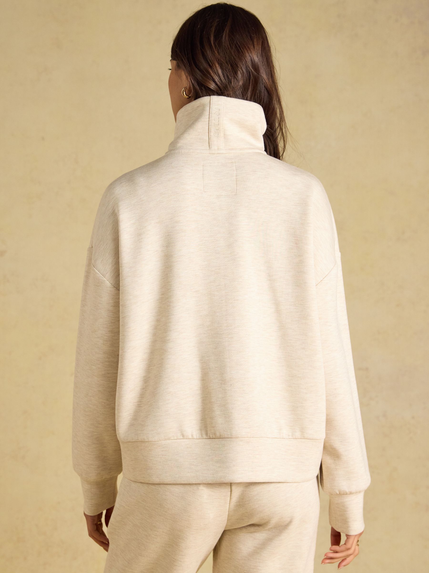 Oatmeal Soft Quarter Zip Sweatshirt - Image 2 of 7