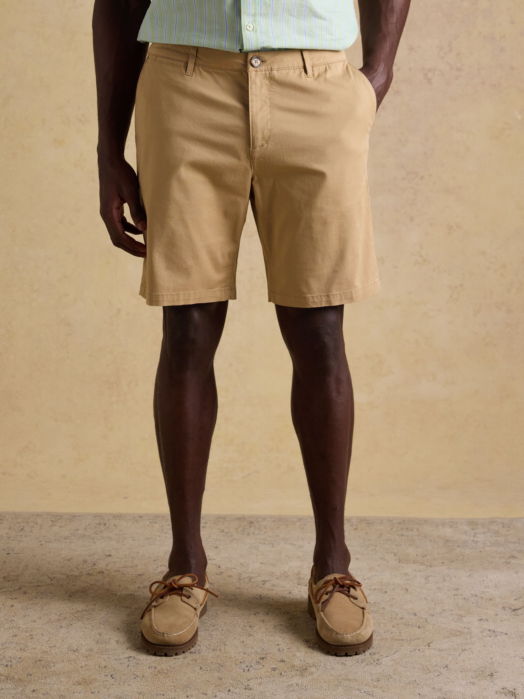 Neutral Tan Classic Fit Chino Shorts Classic Fit Chino Shorts - Image 1 of 7