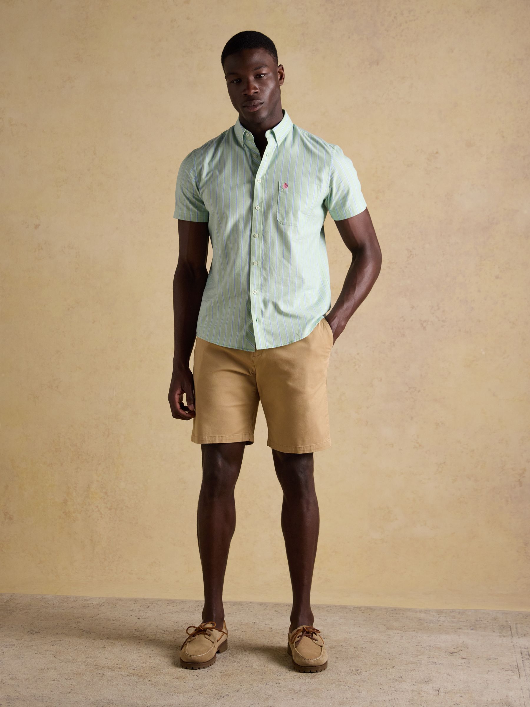 Neutral Tan Classic Fit Chino Shorts Classic Fit Chino Shorts - Image 3 of 7