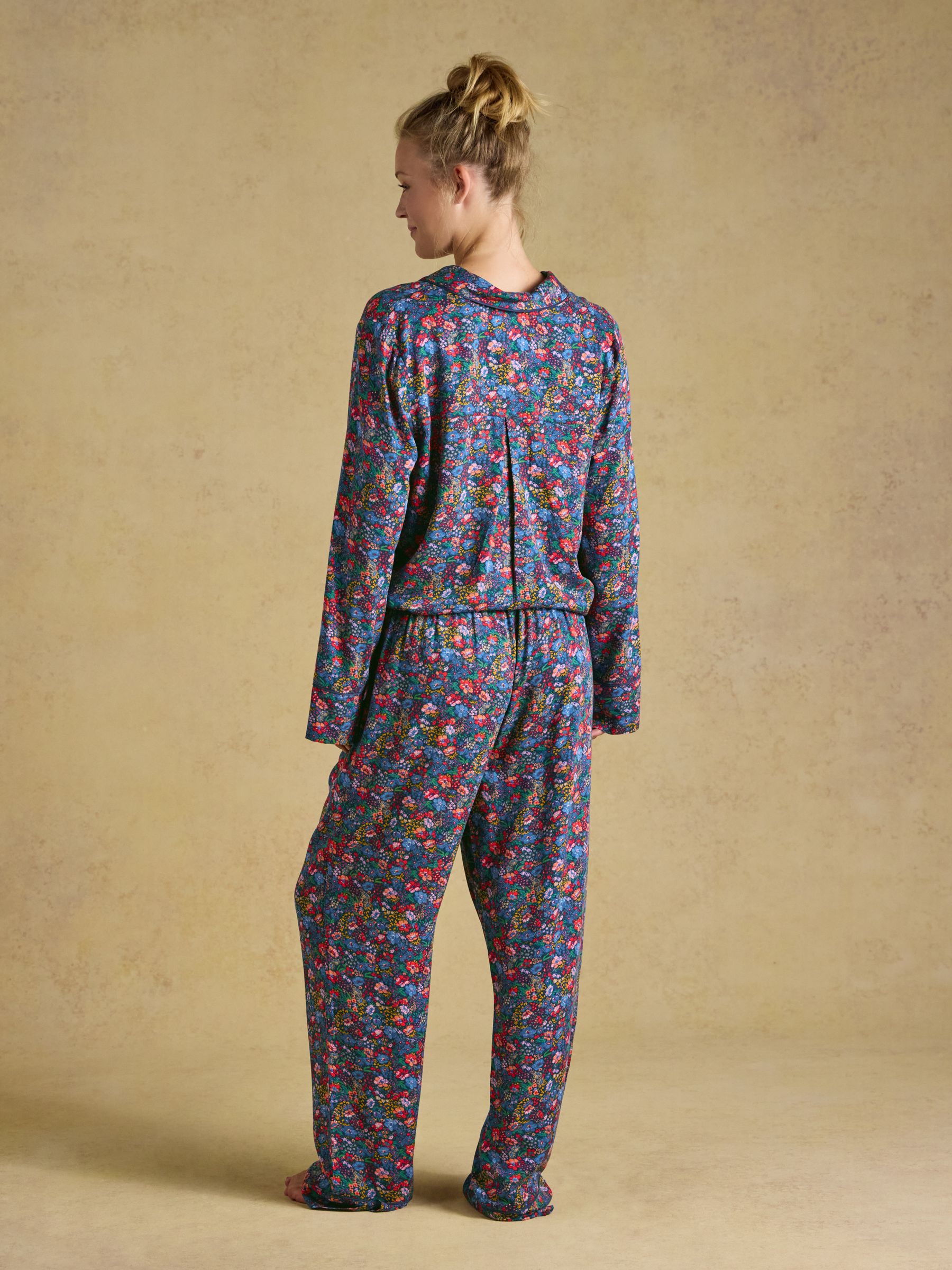 Alma Multi Floral Woven Pyjama Set - Image 2 of 10