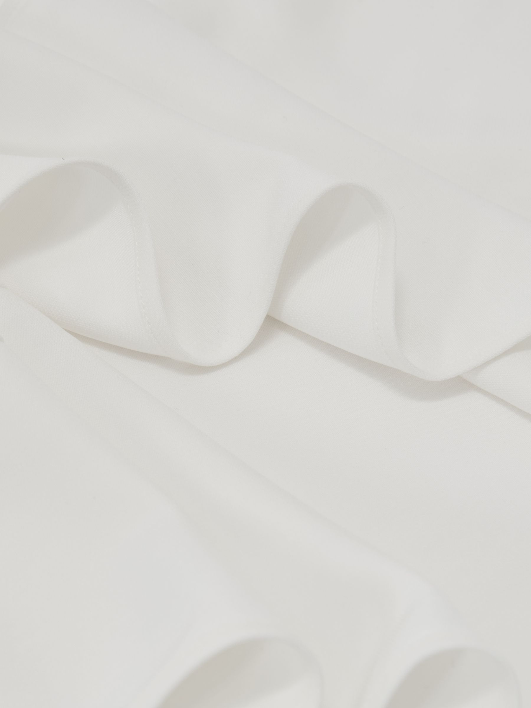 Asymmetric Draped Halterneck Top in Ivory - image 3