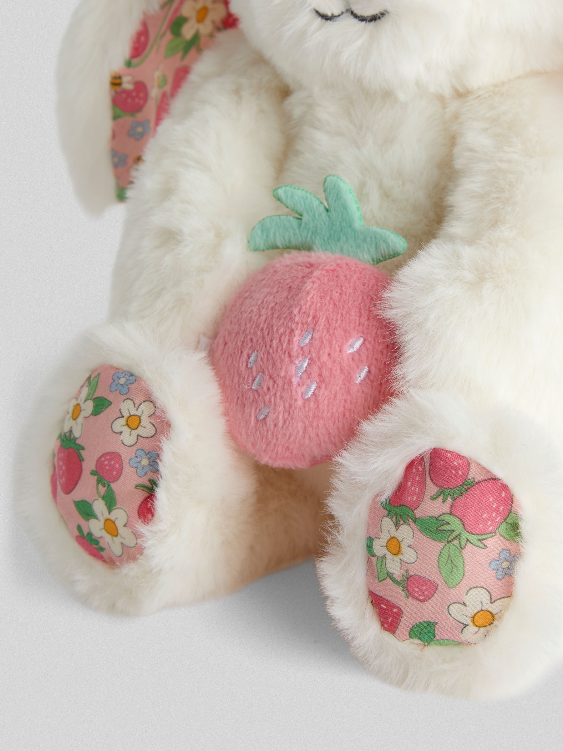 Strawberry Betsy Bunny Soft Toy Plushie Small - Image 4 of 4