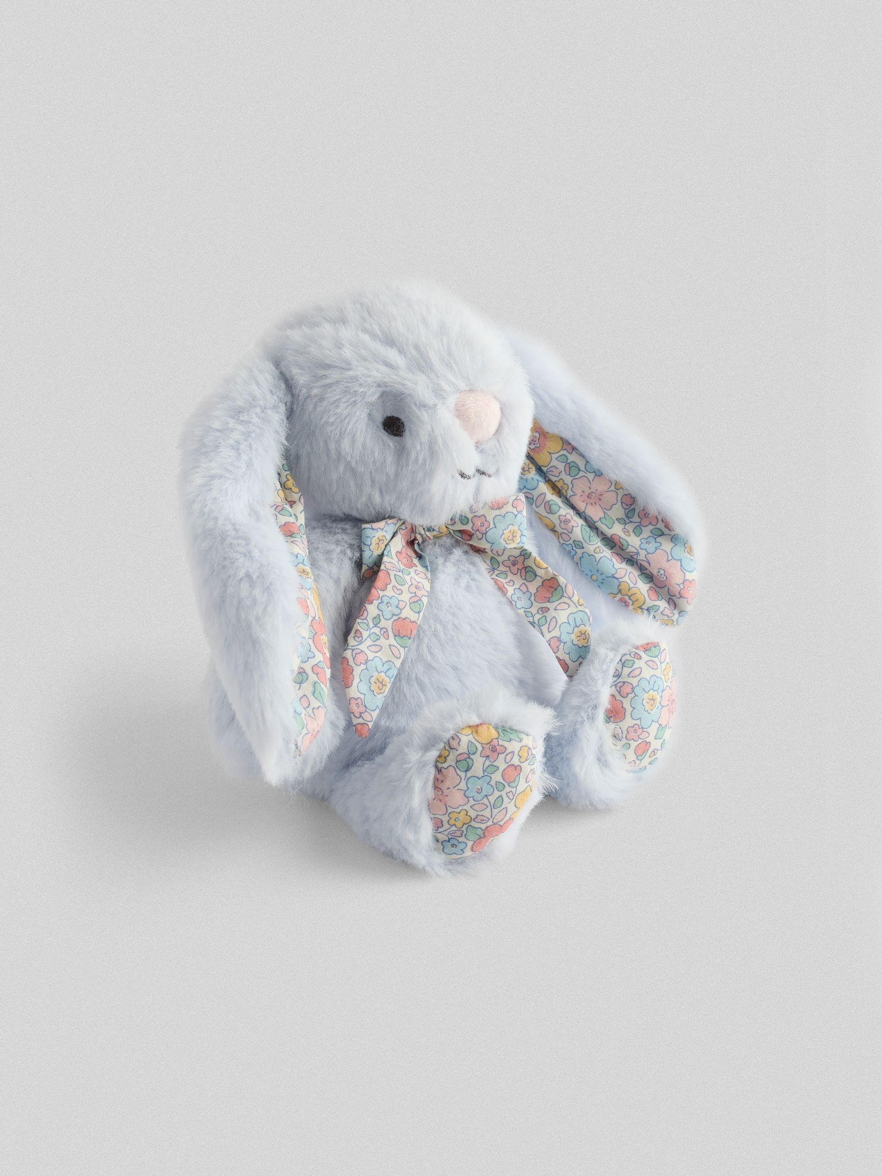 Floral Benny Bunny Soft Toy Plushie Small - Image 3 of 3