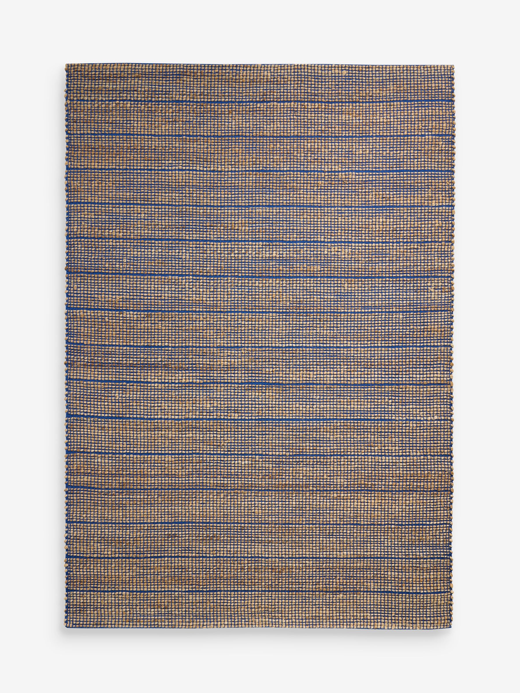 Hurley Woven Jute Rug in Blue - Image 6 of 6 Hurley Woven Jute Rug in Blue - Image 6 of 6