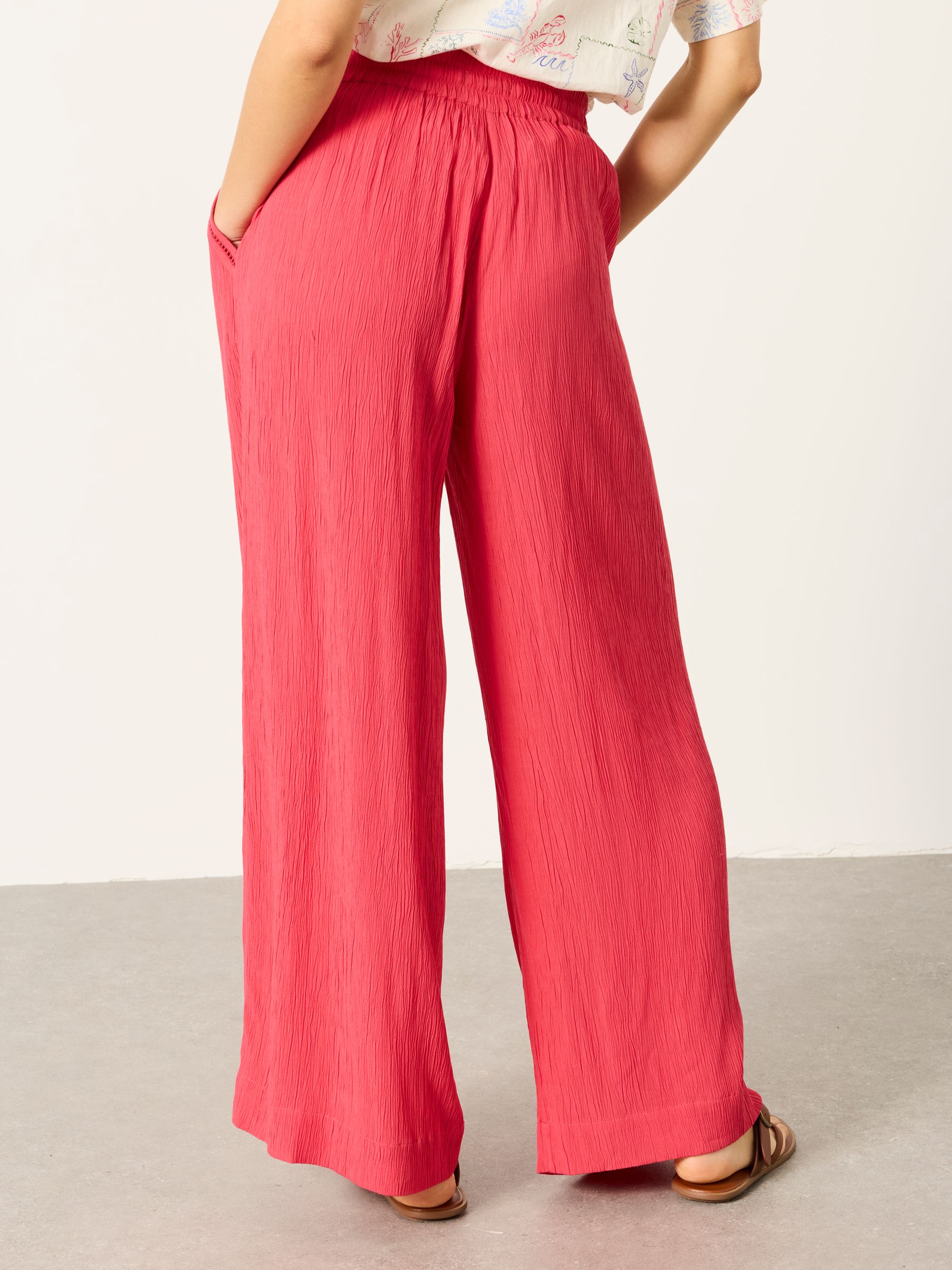 Melissa Pink Palazzo Trousers - Image 2 of 6 Melissa Pink Palazzo Trousers - Image 2 of 6
