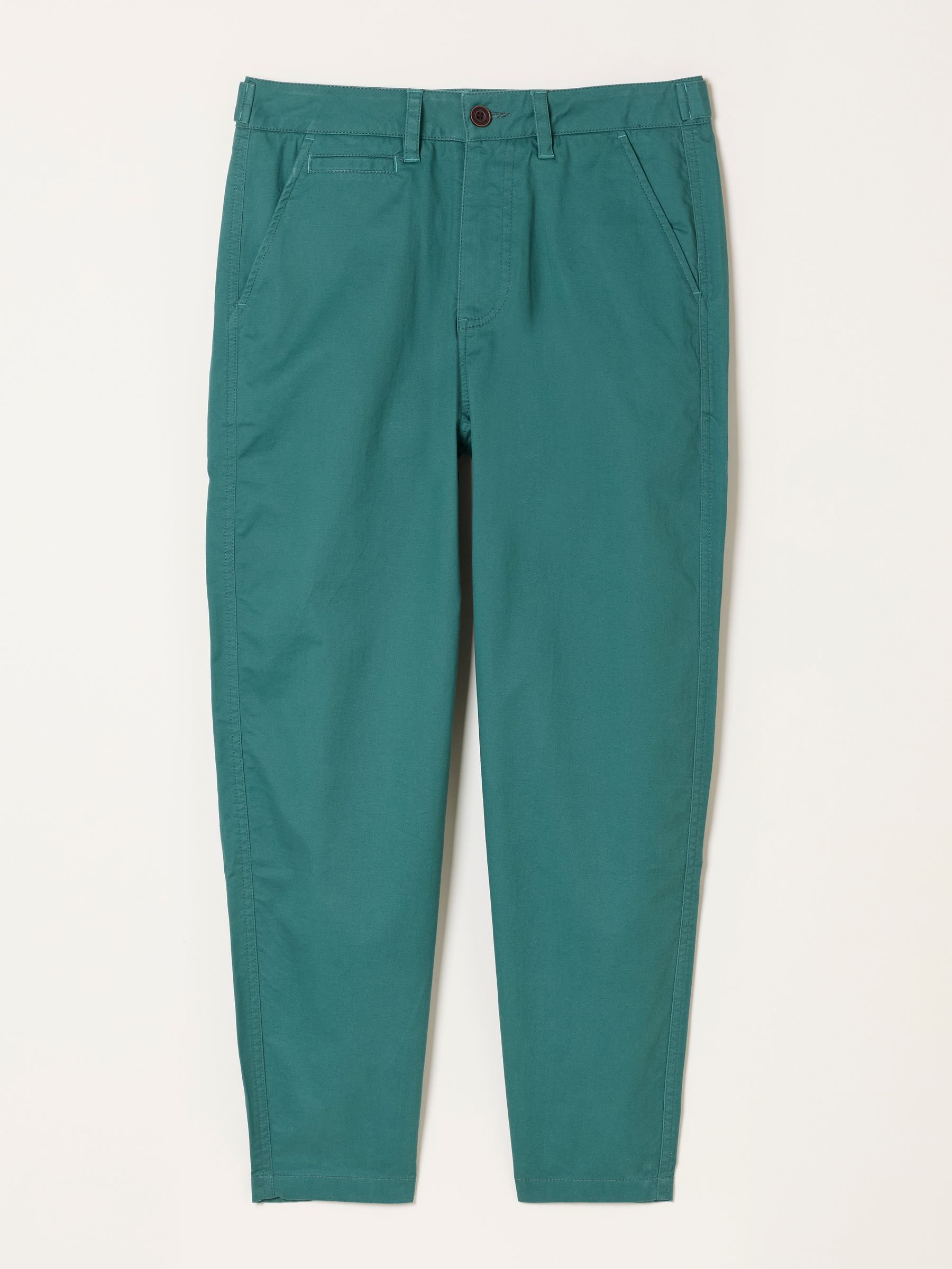 Blazey Teal Blue Tapered Chino Trousers - Image 6 of 6