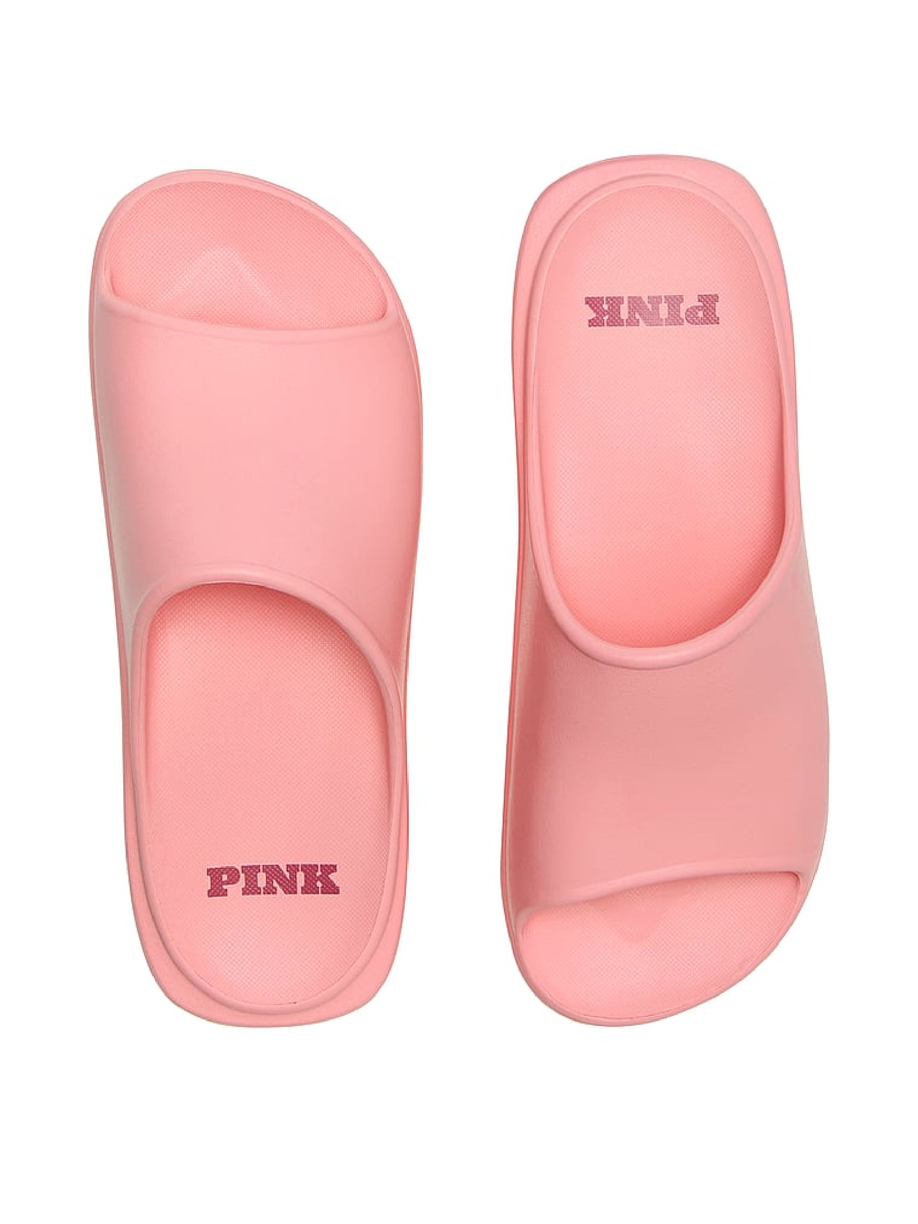 Petal Pink Platform Slide Sandals Victoria's Secret UK