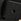 Black Leather Square Hinge Belt