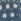 Navy Blue 100% Cotton Reversible Tote Bag