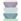White/Purple/Blue/Green 5 Pack Knickers