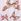 White Butterfly Triangle Terry Bikini Top