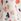 Ivory Print Heart Print Linen Mini Dress