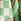 Green/Ecru Square Silk Scarf
