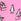 Christmas Pink Penguins Short Logo Knickers