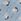 Soft Blue Melange Regular Silk Geometric Print Tie
