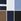 Black/Brown/Navy Blue/Cream 6 Pack Stripe Oversized Short Sleeve Cotton T-shirts