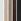 White/Black/Brown/Taupe Brown/Neutral 5 Pack Ribbed Scoop Neck Vests