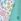 Duck Egg Blue Bunny Appliqué Reversible Hoodie