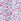 Pink Ditsy Peter Pan Top