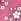 Dusky Pink Floral Smocked Jersey Dress With Broderie Collar