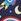 Navy Blue Rocket Appliqué Top