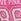 Sizzling Strawberry Pink Thong Cotton Mini Logo Knickers