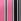 Pink Black Stripe Am/pm Makeup Bag Duo 2 Piece