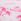 Pink Toile Thong Cotton Knickers