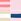 Red/Pink/Yellow/Blue Victoria's Secret 5 Pack Logo Knickers