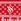 Red Fairisle Thong Knickers