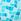 Wavy Tiles Blue Victoria's Secret Scuba Bikini Bottoms