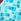 Wavy Tiles Blue Victoria's Secret Scuba Bikini Top