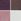 Brown/Purple/Pink/White 4 Pack Scoop Neck 3/4 Sleeve Ribbed T-shirts