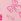 Coconut Pink Bows Thong Lace Trim Ribbed Knickers