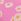 Pink Falling Daisies Smooth No Show Thong Knickers