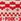 Red and White Cotton Knickers