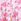 Candy Pink Toile Tiered Cami Top
